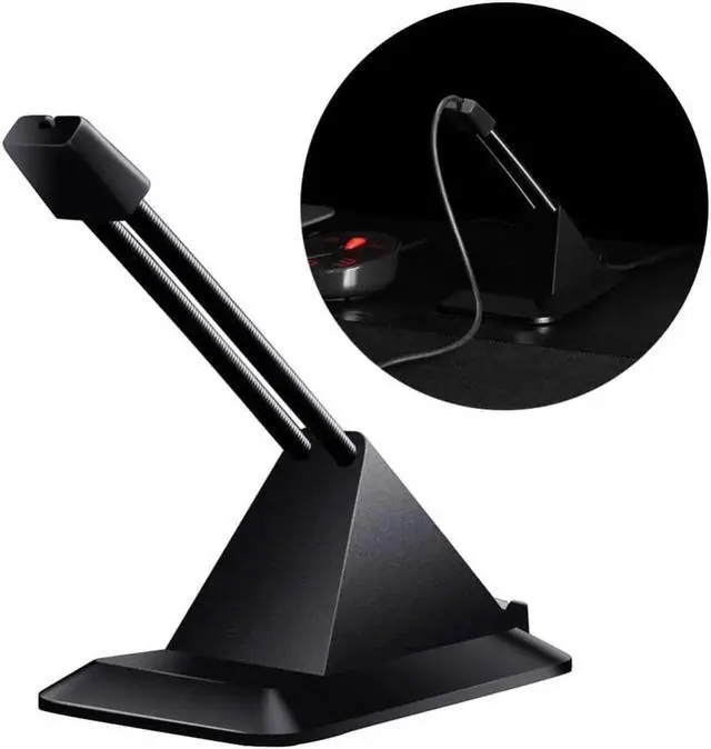 Main image of Aomoproing Gaming Flexible Fixer Holder Wired Mice Fixed Holder Computer PC Mouse Bungee Cord Line Organizer Cable Clamp Mouse Wire