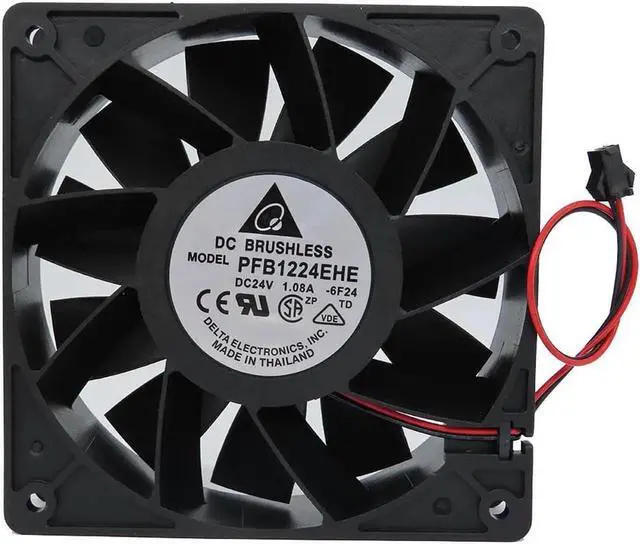 Main image of Aomoproing and PFB1224EHE 12CM 120mm 12038 24V 1.08A wind inverter cooling fan for Delta 120*120*38mm
