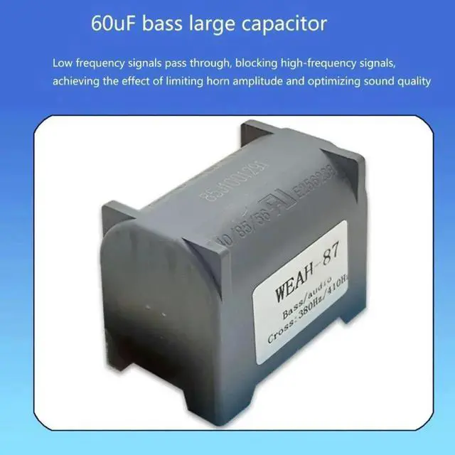 Alt view image 2 of 4 - Aomoproing  1200W Bass Subwoofer Speaker 410Hz Frequency Divider Home Theater Hifi Stereo