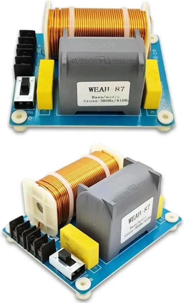 Alt view image 4 of 4 - Aomoproing  1200W Bass Subwoofer Speaker 410Hz Frequency Divider Home Theater Hifi Stereo