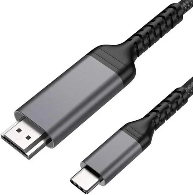 Alt view image 2 of 3 - Aomoproing USB C To HDMI Cable 4K 60Hz Type-C To HDMI Compatible For Phone Computer Connected To TV HDMI HD Same Screen Cable