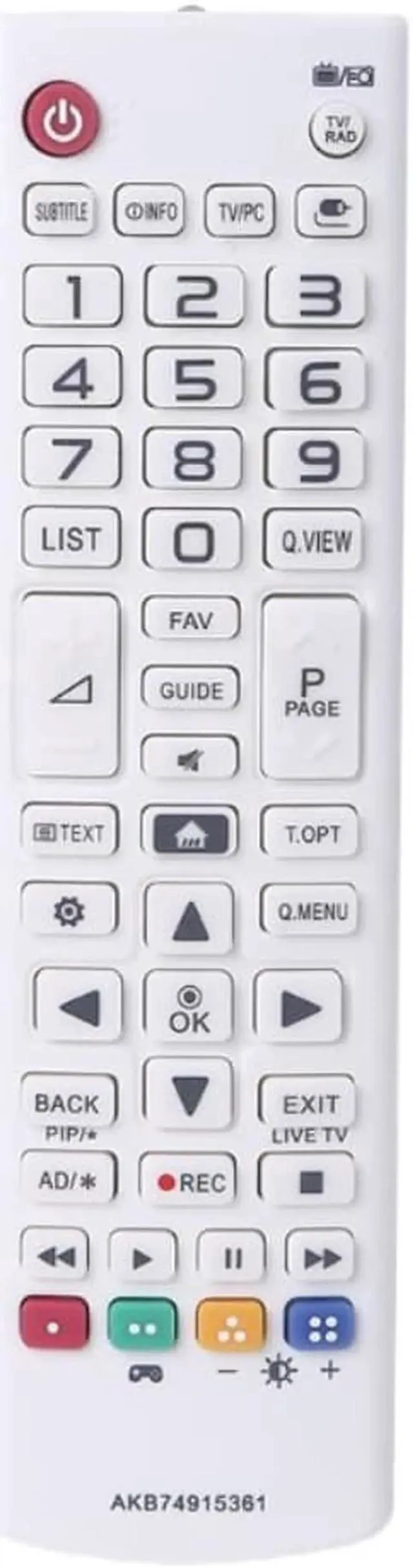 Main image of Aomoproing for Smart Home Entertainment Device Remote Control AKB74915361 for LG-TV 55UF6800 55UF6800-UA