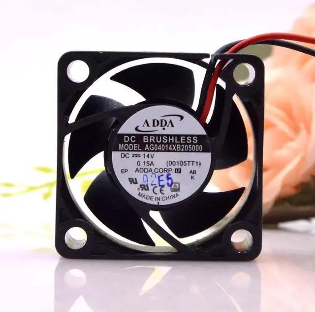 Main image of Aomoproing DC 14V fan AG04014XB205000 For 14VDC 0.15a 4020 4cm Max Airflow Rate Frequency Converter cooling Fan