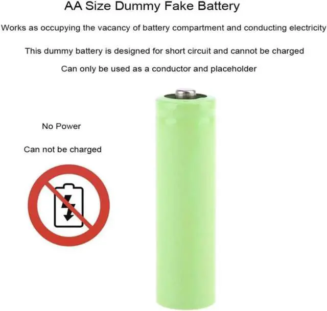 Alt view image 2 of 3 - Aomoproing Reuse USB to 1.5V-12V LR6/AM3/AA Eliminator Replace 1-8pcs Batteries