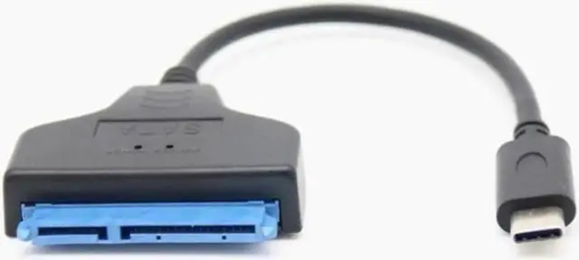 Main image of Aomoproing SATA Easy Drive Cable 22PIN To USB 3.1 Cable 2.5-inch SSD Single Head Type-C Data CableHard Disk Drive Converter