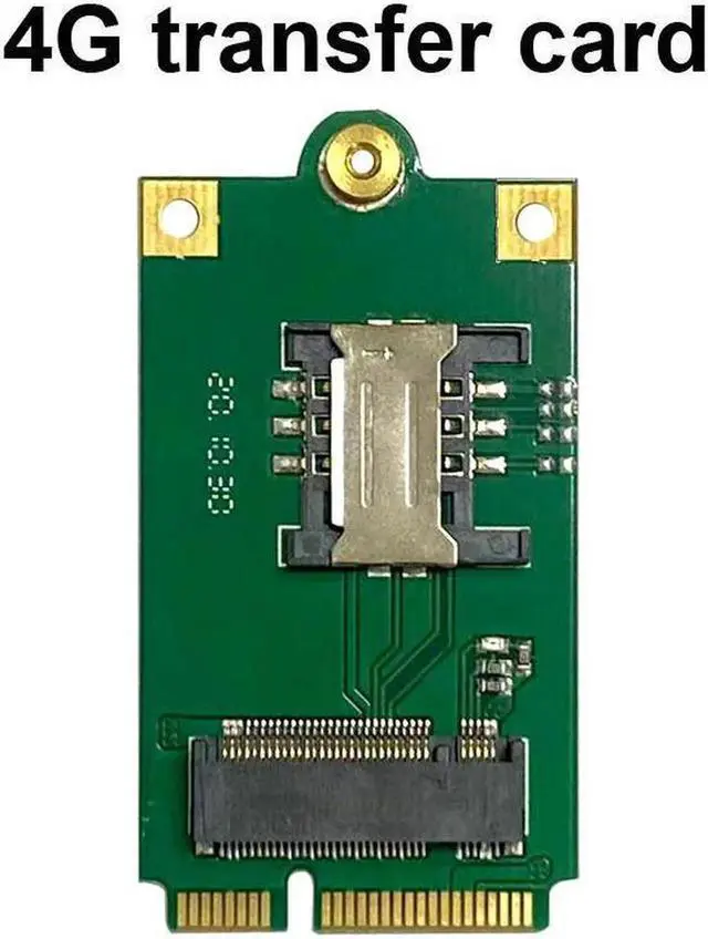 Main image of Aomoproing NGFF M.2 to Mini Pcie with SIM card slot for 3G 4G module DW5811E DW5816E L860-GL L850 EM7455 ME906E ME936