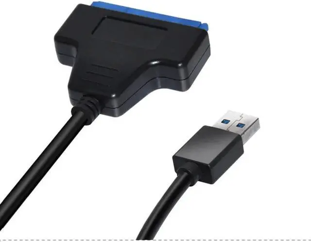 Alt view image 2 of 2 - Aomoproing  ATA 3 Cable Sata to USB Adapter 6Gbps for 2.5 Inches External SSD HDD Hard Drive 22 Pin Sata III Cable USB 3.0 Port connection