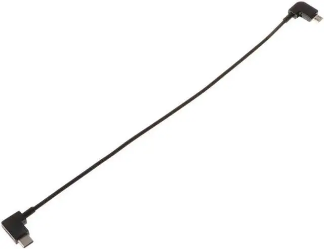 Alt view image 2 of 4 - Aomoproing Double elbow Micro USB to Type C Cable for Drone Controller TabletPC Double elbow Micro USB to Type C Cable for Drone Controller TabletPC