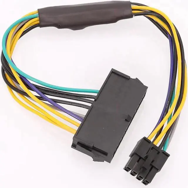 Main image of Aomoproing  24 Pin to 8 Pin ATX PSU Power Adapter Cable Compatible with DELL Optiplex 3020 7020 9020 Precision T1700 12-inch(30cm)