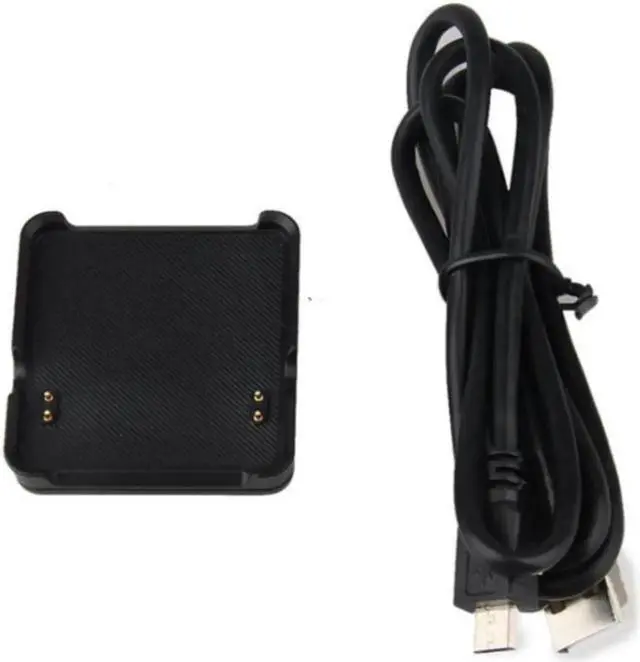 Alt view image 2 of 3 - Aomoproing For Garmin Vivoactive Garmin charger cable Charging Clip Replacement USB Charger Adapter Cord Cable