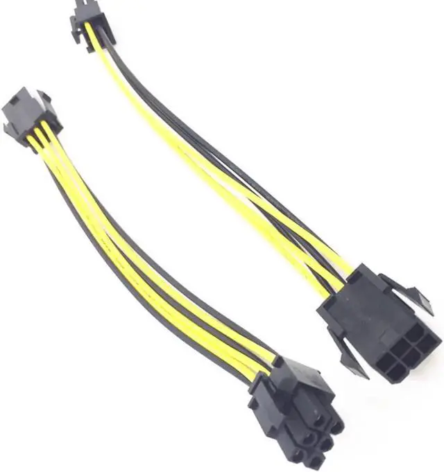 Main image of Aomoproing PCIE 6Pin To 6Pin Power Supply Cable Graphics Card Power Extension Cable 6 Pin Connector Male To Female Power Adapter for Mining