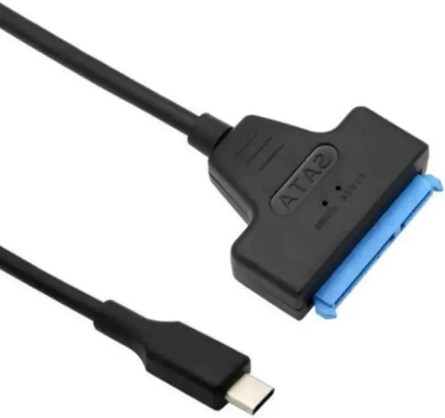 Alt view image 2 of 3 - Aomoproing USB-C /TYPE-C to SATA Converter USB 3.1 Type-C Adapter Cable for 2.5" Hard Drive SSD