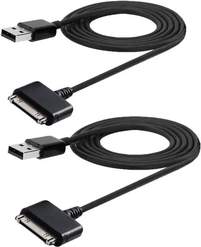 Main image of Aomoproing USB Charge Sync Cable Cord for Barnes & Noble Nook HD 7" BNRV400,Nook HD+ 9" BNTV600, 2M USB Charging Cable,Pack of 2