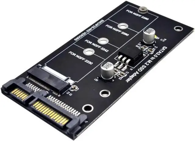 Main image of Aomoproing Add on Card NGFF M.2 Adapter M2 SATA3 Raiser M.2 To SATA Adapter SSD M2 To SATA Expansion Card B Key Suppor 30/42/60/80mm