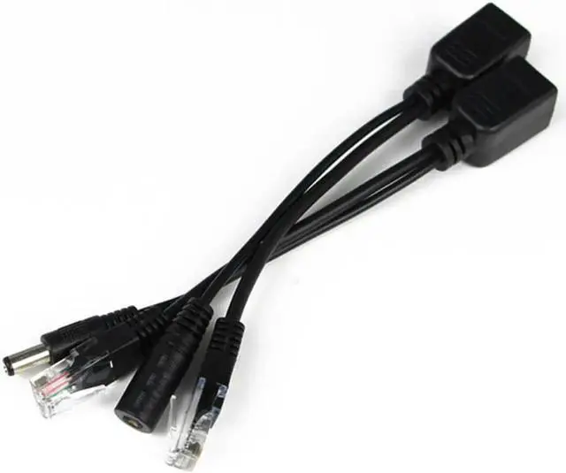 Alt view image 2 of 3 - Aomoproing Hot POE Cable Passive Power Over Ethernet Adapter Cable POE Splitter Injector Power Supply Module 12-48v For IP Camera