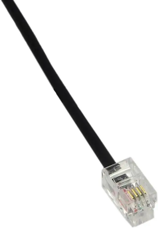 Main image of Aomoproing Telephone RJ9 Male to 2 Female 4P4C Connector Adapter Splitter Extension Cable RJ9 Telephone Extension Cable Line