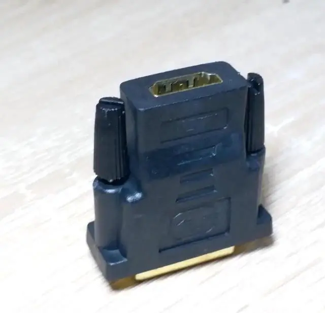 Alt view image 3 of 3 - Aomoproing HDMI To DVI Adapter Bi-directional DVI D 24+5 Male To HDMI Female Cable Connector Converter for Projector HDMI To DVI