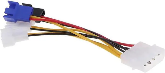 Alt view image 3 of 3 - Aomoproing Ventilador de enfriamiento de ordenador 4 en 1, Cable de alimentación CPU PC, conector adaptador de Cable enfriador