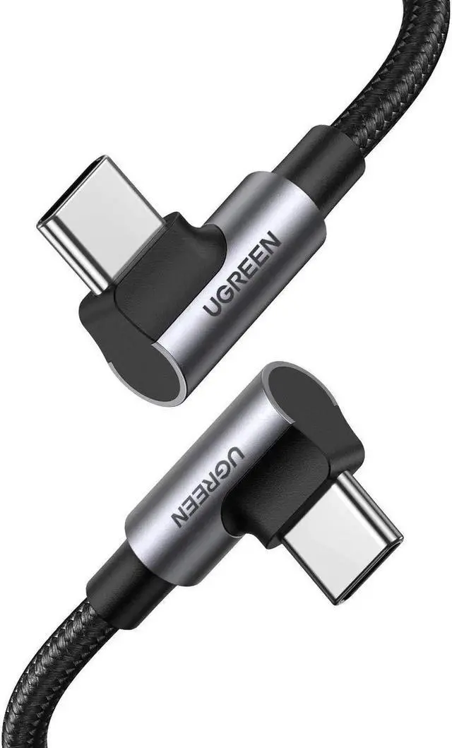 Main image of Aomoproing USB-C to USB-C Cable 90 Degree 100W PD Fast Charging Cord for Apple MacBook Pro Air Huawei Matebook iPad Pro 2020 Chromebook Pixel 4 XL Samsung Galaxy S20 S10 Note 10 Switch 6FT