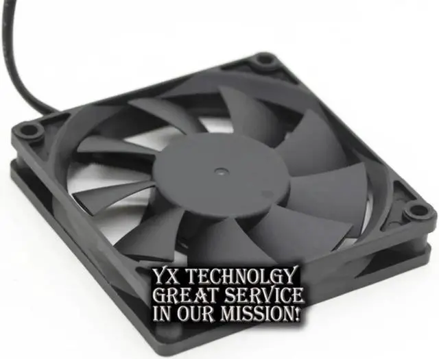 Alt view image 2 of 3 - Aomoproing SZYTF MGA8012XR-A15 8015 80mm 12V 0.23A slim chassis power supply cooling fan 80*80*15mm