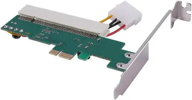 Alt view image 2 of 4 - Aomoproing Ruth's sister 2X PCI-Express To PCI Adapter Card PCI-E X1/X4/X8/X16 Slot With 4 Pin Power Cable Card