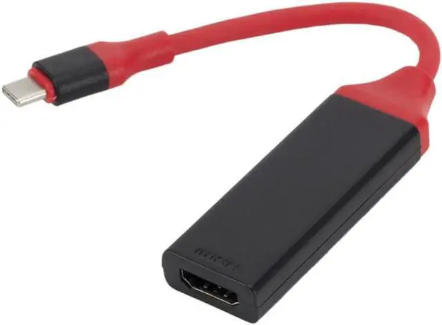 Alt view image 2 of 3 - Aomoproing USB Type C To HDMI-compatible Cable Adapter Elaborate Manufacture Prolonged Durable 4K 30HZ USB3.1 To Male To Female Converter