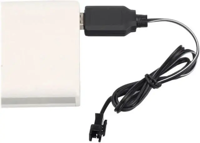 Alt view image 3 of 3 - Aomoproing Charging Cable USB Charger Ni-Cd Ni-MH Batteries Pack SM-2P Plug Adapter 4.8V 250mA Output Toys Car