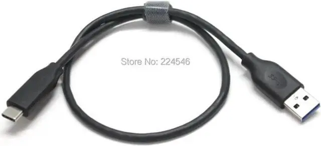 Main image of Aomoproing USB-C Type C USB3.1(Gen2/10G) Data Sync Charger Power Cable Cord for T5 Portable SSD 250GB/500GB/1TB/2TB 0.45m