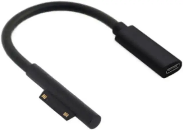 Main image of Aomoproing USB Type-C Power Supply for Microsoft Surface Pro 4 5 6 Go 0.2M 15V PD Charging Adapter Cable DC Cord Fast Charger Tablet