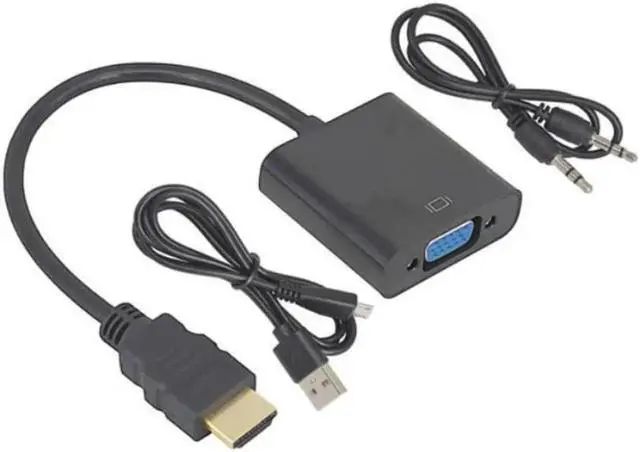 Main image of Aomoproing HD 1080P HDMI-compatible To VGA Cable Converter HDMI-compatible Male To VGA Female Converter Adapter Digital Analog