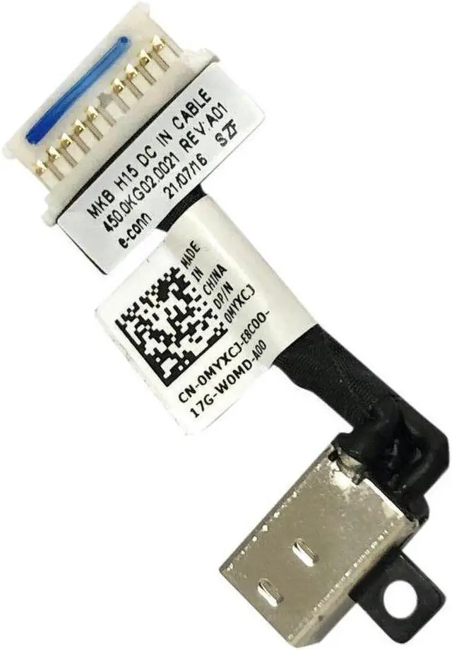 Alt view image 2 of 3 - Aomoproing For Inspiron 7501 Vostro 7500 7501 laptop DC In Power Jack Cable Charging Port Connector 450.0KG02.002