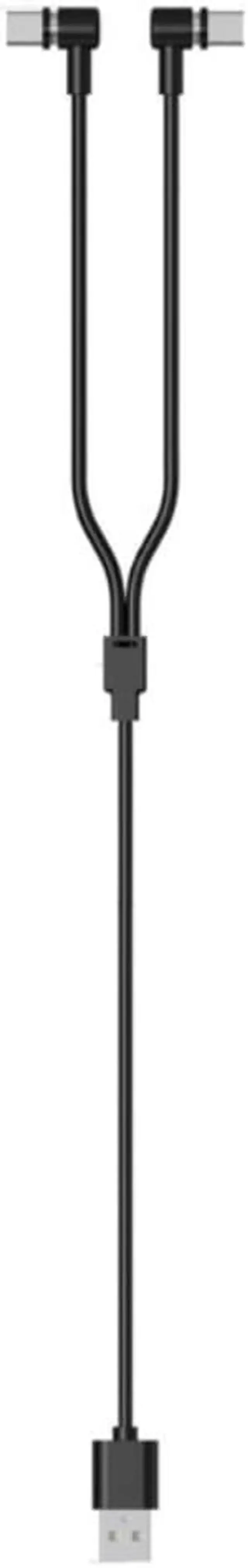 Alt view image 3 of 3 - Aomoproing Wireless Gamepad Controller-Charger USB Charging Dock Base Cable Type C USB Transfer Data Compatible for ps5 VR2 Handle