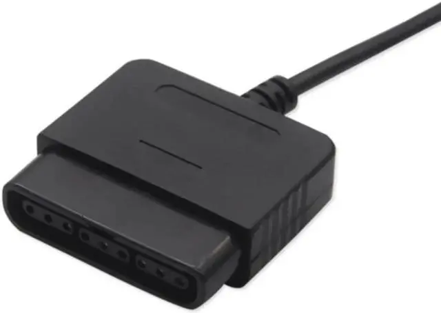 Alt view image 3 of 3 - Aomoproing 1.8m Controller-Dance Pad Wheel Gun-Power Supply Extension Cable Cord Line Compatible for PS1/PS2-Slim Line Game-Console