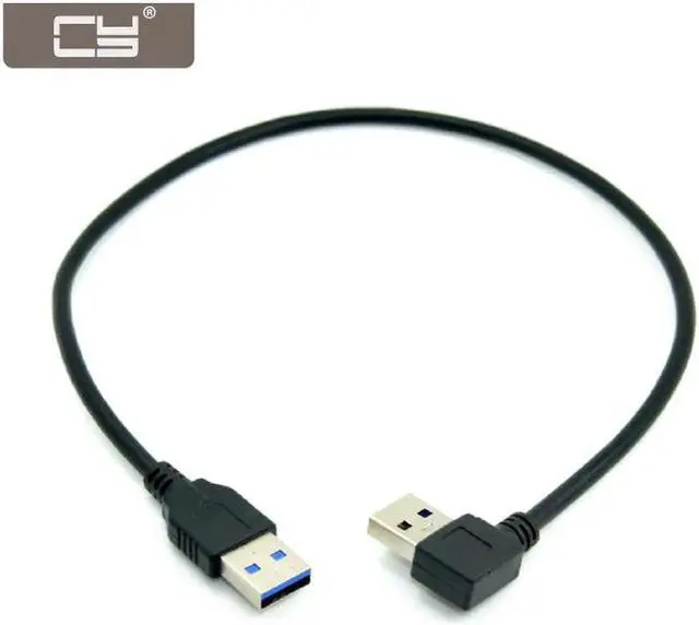 Main image of Aomoproing CYDZ 0.4M Right Angled 90 Degree USB 3.0 A Type Male to Straight A Type Male Data Cable