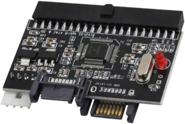 Alt view image 3 of 3 - Aomoproing 2in1 SATA to IDE Adapter IDE to SATA Converter 40 pin 2.5" inch Hard Disk Driver Support for ATA HDD CD DVD Adaptor