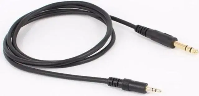 Main image of Aomoproing 3.5mm 1/8" Male to 6.35mm 1/4" Male TRS Plug Stereo Audio Adapter Sound Cable for iPod,Mobile Phone,Computer,Home Theater Device