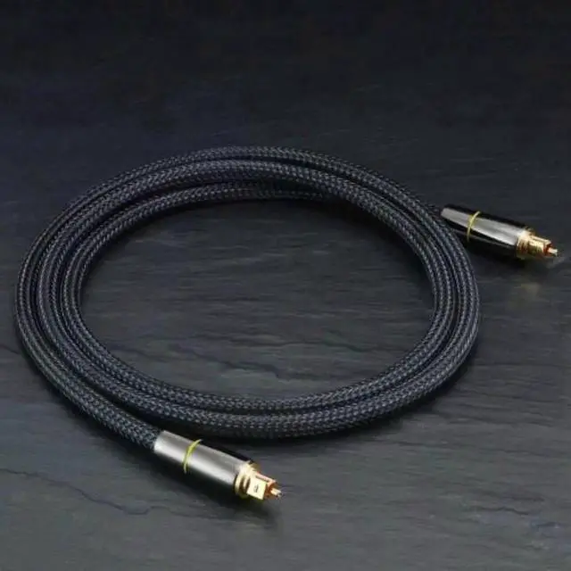 Main image of Aomoproing 1m HIFI 5.1 Digital SPDIF Fiber Toslink Optical Audio Cable For TV Box PS4 Speaker Wire Soundbar Amplifier Subwoofer
