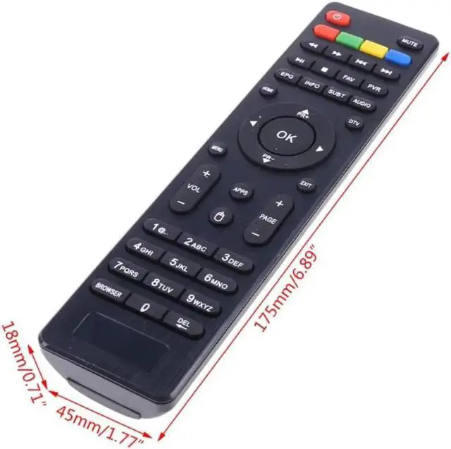 Alt view image 2 of 3 - Aomoproing Replacement For K1 KI KII Pro DVB-T2 DVB-S2 for Smart TV Box Remote Control
