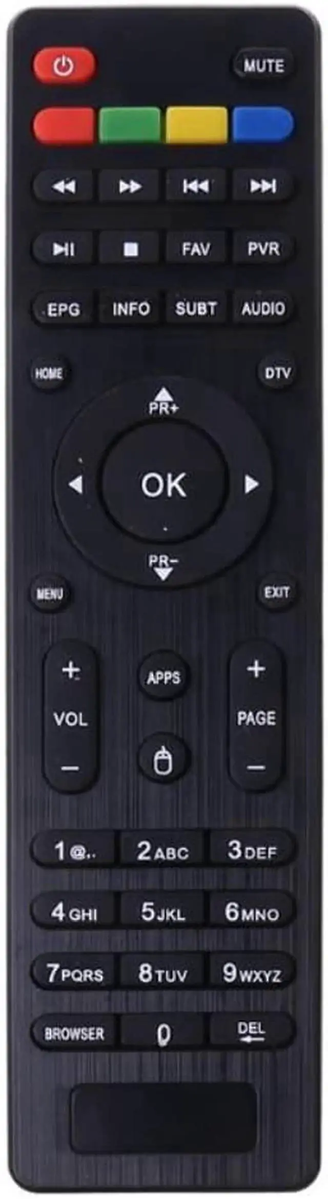 Main image of Aomoproing Replacement For K1 KI KII Pro DVB-T2 DVB-S2 for Smart TV Box Remote Control