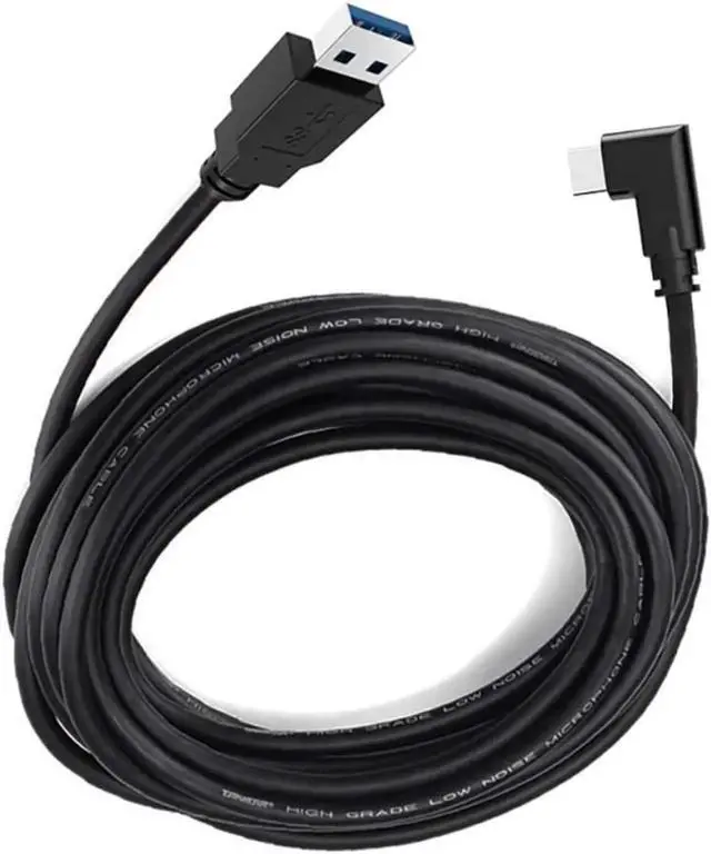 Main image of Aomoproing USB C Link Cable 16ft/5m, Compatible for Oculus Link Cable Compatible for Quest 1/2 to a Gaming PC, USB 3.2 Gen 1 5Gbps/3A
