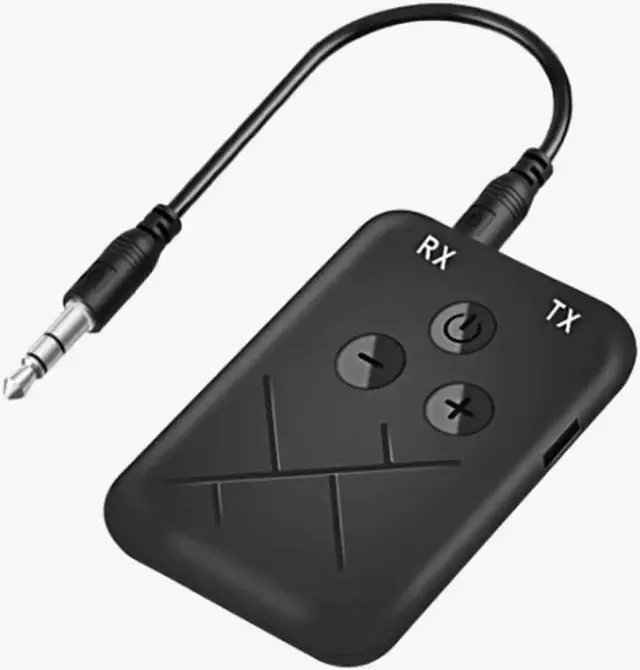 Main image of Aomoproing Bluetooth-compatible Receiver Transmitter 2 in 1 Stereo APTX Wireless Aux Audio Receiver 3.5mm Jack RCA Car Adapter