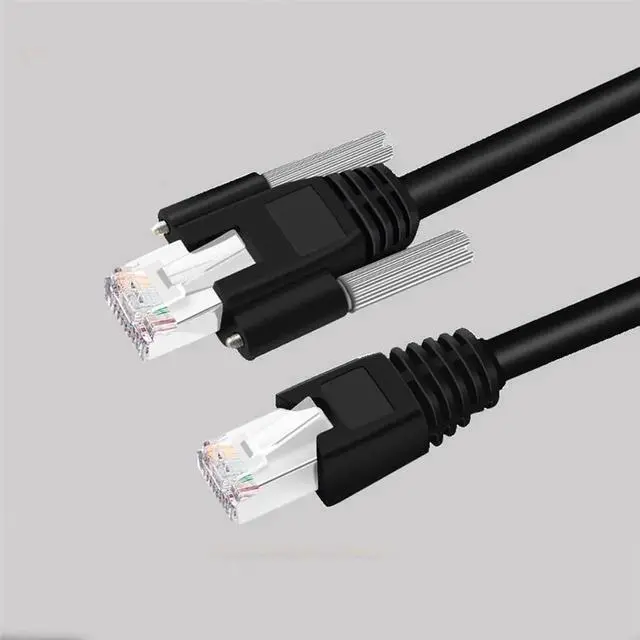 Main image of Aomoproing Industrial camera CCD gigabit network cable High flexible drag chain shield with screw fixed dynamic network cable(1M)(CCD CABLE 1PCS)