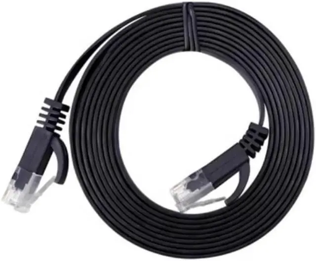 Main image of Aomoproing Category 6 Gigabit flat network cable CAT. 6 flat cable Home computer broadband connection router Category 6 flat cable(1.5M)(RJ45 CABLE 1PCS)