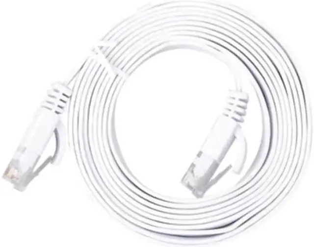 Main image of Aomoproing  Category 6 Gigabit flat network cable CAT. 6 flat cable Home computer broadband connection router Category 6 flat cable(2M)(RJ45 CABLE 1PCS)