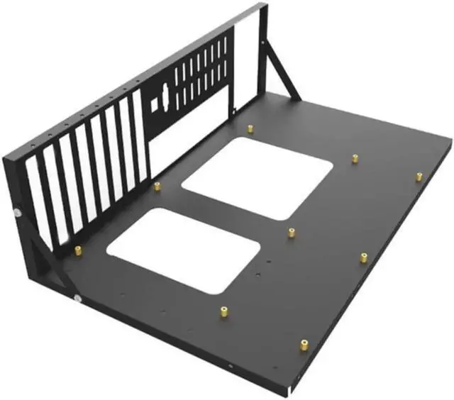 Alt view image 2 of 2 - Aomoproing Mining Frame Open Chassis Frame Thickened Motherboard Bracket Fixing Frame Mining Rig Case Frame Computer Cases Towers Cases