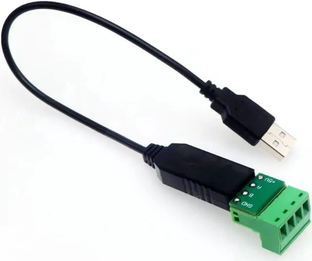 Alt view image 3 of 3 - Aomoproing RS485 To USB 485 Converter Adapter Support Win7 XP WIN98 WIN2000 WINXP WIN7 WIN10 VISTA