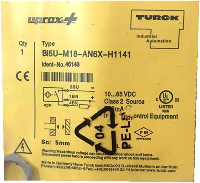 Main image of Aomoproing TURCK BI5U-M18-AN6X-H1141 1635150 Inductive sensor NPN