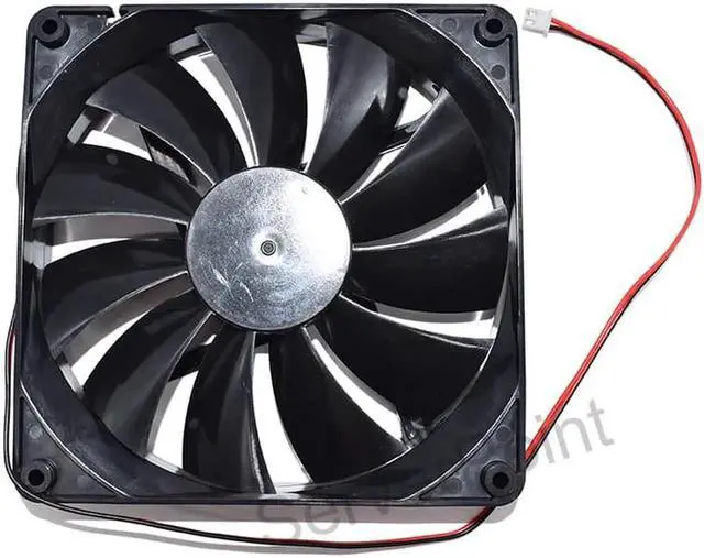 Alt view image 2 of 2 - Aomoproing Genuine For ADN512UB-A91 1U DC 12V 0.44A 2500RPM 135*135*25mm 2 Lines Square Server Cooling Fan