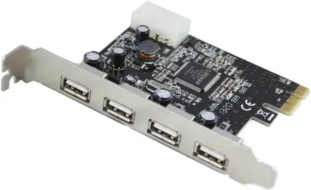Main image of Aomoproing 4 Ports USB 2.0 PCIE HUB CARD Renesas usb expansion USB 2.0 PCI-Express card Moschip