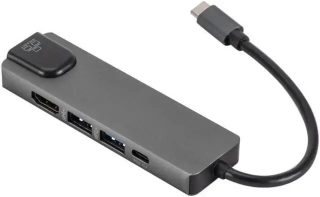 Main image of Aomoproing USB Hub 5 In 1 Adapter Type C 4K USB C Hub To Gigabit Ethernet Rj45 Lan for Macbook Pro Thunderbolt 3 USB-C Charger